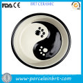 Custom impressão Cute Porcelain Cat Dog Bowl